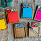 Personalized Wooden Post-It Note Holders: Organize Notes in Style