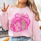 Sparkle Pink Out Football