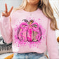 Sparkle Pink Out Pumpkin