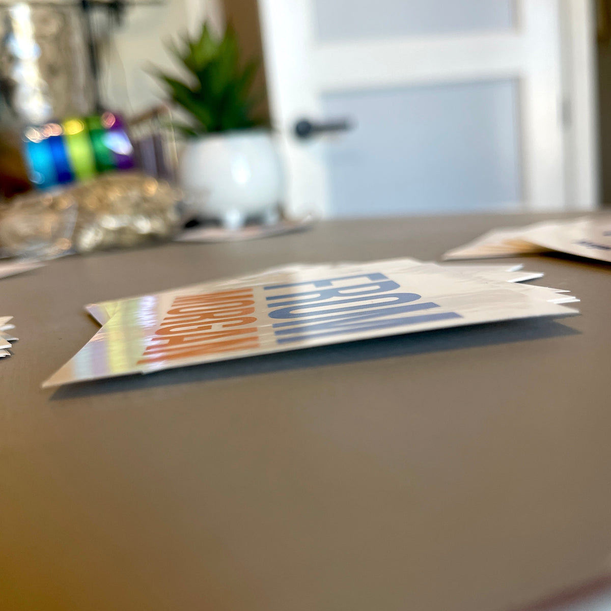 Personalized Gift or Sticker Tags: Happy Graduation Design