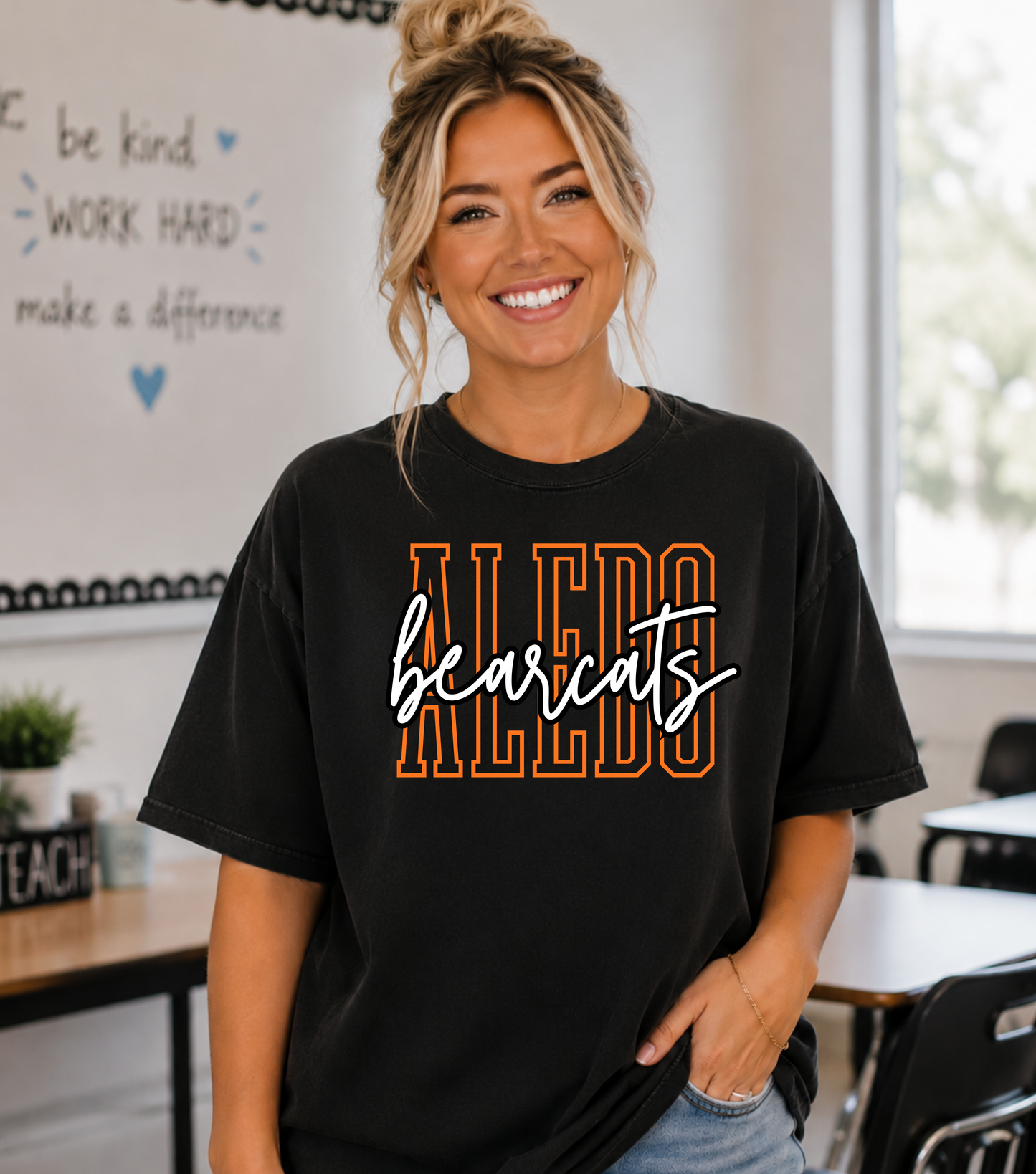 Tall Skinny Aledo Bearcats Tee