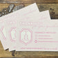 Custom Packaging Insert Cards 4x6