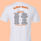 Aledo Swim Team Roster Bella Canvas Shirt