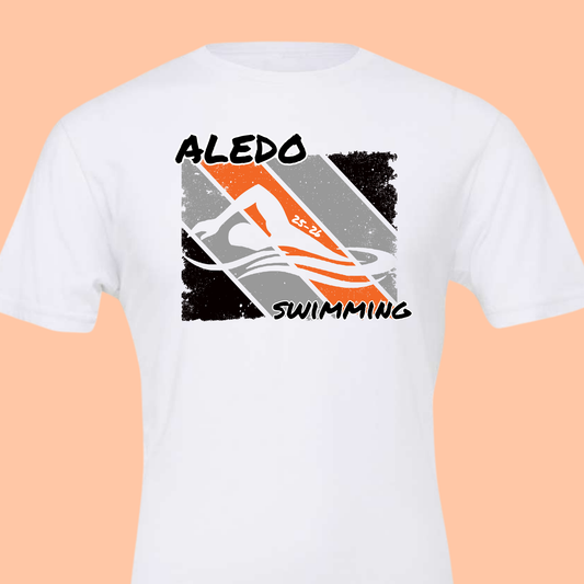 Aledo Swim Team Roster Bella Canvas Shirt
