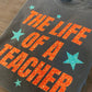 Teacher Era Faux Glitter Shirt