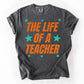 Teacher Era Faux Glitter Shirt